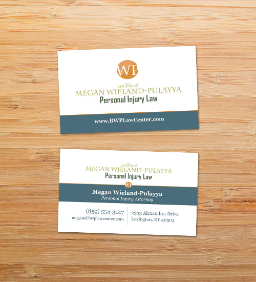 BWP Law Center | Business Card Design